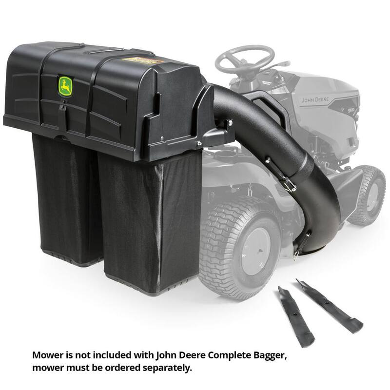 John Deere 42 in. Twin Bagger for 100 Series Tractors - BUC10284