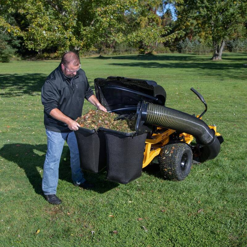 Cub Cadet Original Equipment 50 in. and 54 in. Double Bagger for Ultima ZT1 Series Zero Turn Lawn Mowers (2019 and After) - 19B70055100