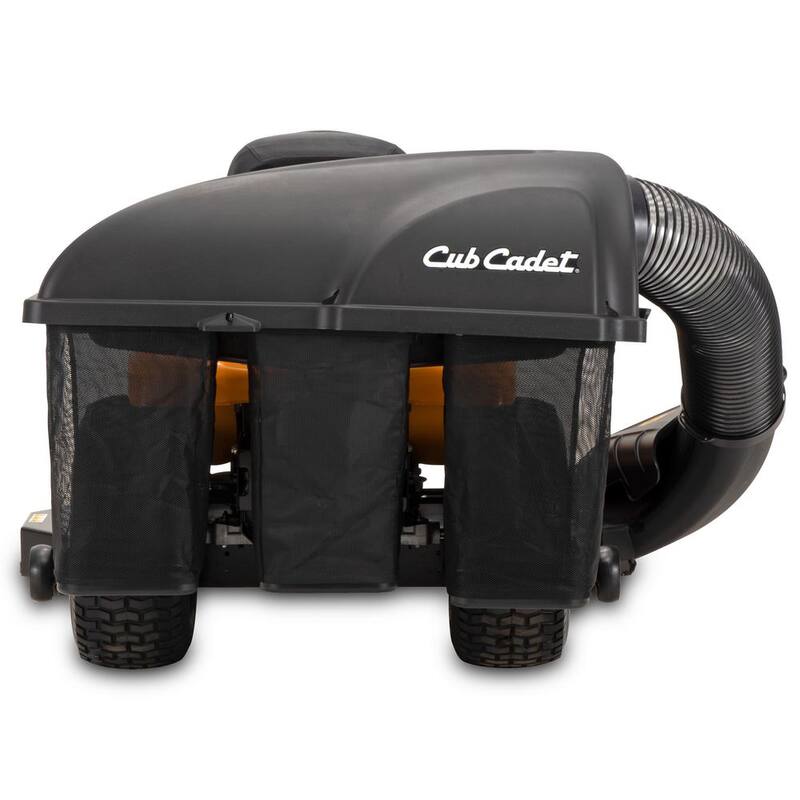 Cub Cadet Original Equipment 50 in. and 54 in. Triple Bagger for XT1 and XT2 Series Riding Lawn Mowers (2015 and After) - 19B30018100