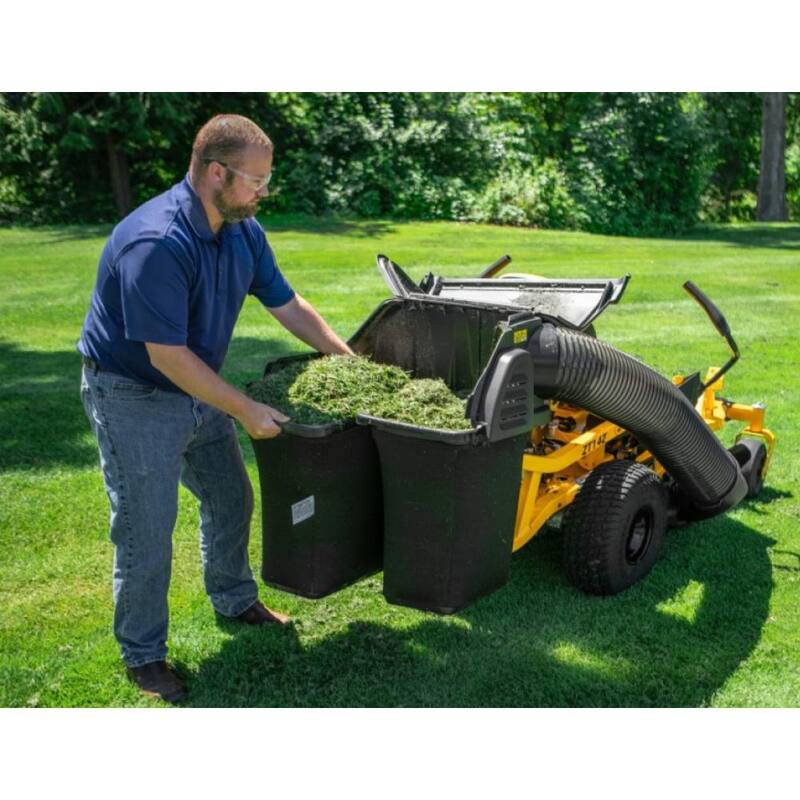 Cub Cadet Original Equipment 42 in. and 46 in. Double Bagger for Ultima ZT1 Series Zero Turn Lawn Mowers (2019 and After) - 19A70054100