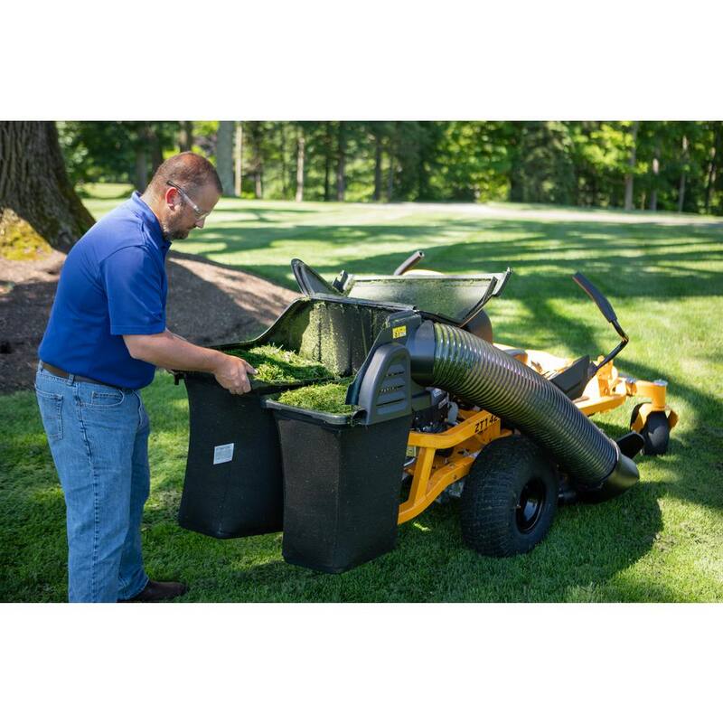 Cub Cadet Original Equipment 42 in. and 46 in. Double Bagger for Ultima ZT1 Series Zero Turn Lawn Mowers (2019 and After) - 19A70054100