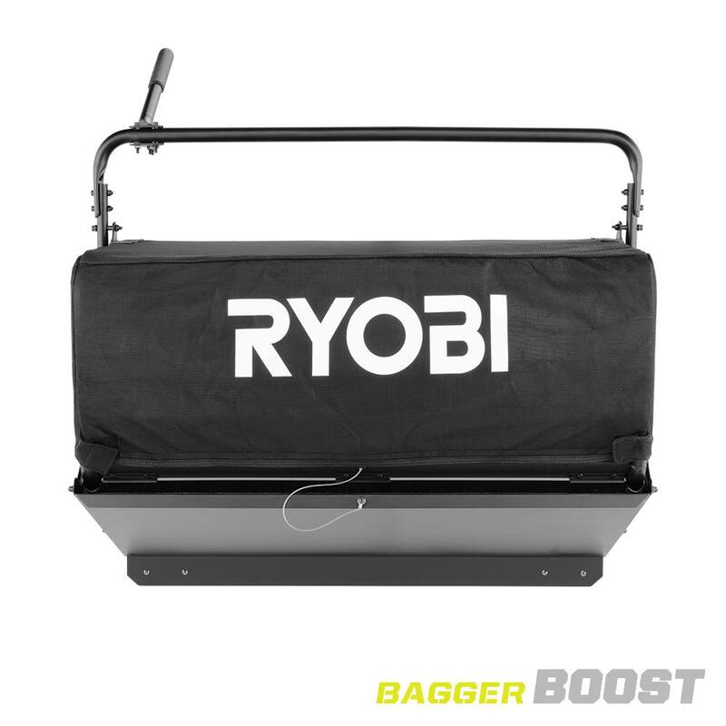 RYOBI Integrated Bagger with Boost for RYOBI 80V HP 30 in. Zero Turn Riding Lawn Mowers - ACRM018
