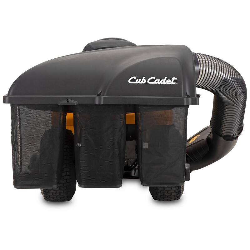 Cub Cadet Original Equipment 42 in. and 46 in. Triple Bagger for XT1 and XT2 Series Riding Lawn Mowers (2015 and After) - 19A30056100