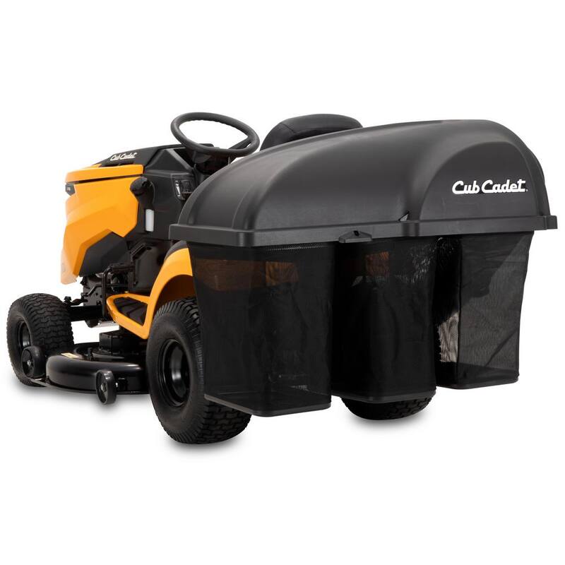 Cub Cadet Original Equipment 42 in. and 46 in. Triple Bagger for XT1 and XT2 Series Riding Lawn Mowers (2015 and After) - 19A30056100