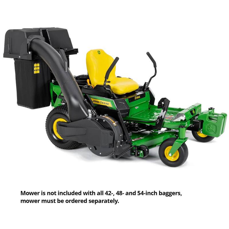 John Deere Zero-Turn Mower 54 in. 6.5 Bushel Twin Bagger - BUC11355