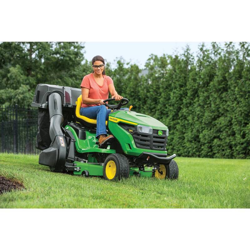 John Deere 54 in. Power Flow Twin Bagger for 100 Series Tractors - BUC10288