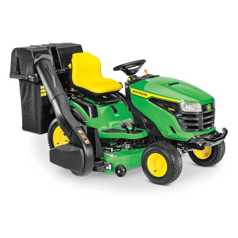 John Deere 54 in. Power Flow Twin Bagger for 100 Series Tractors - BUC10288