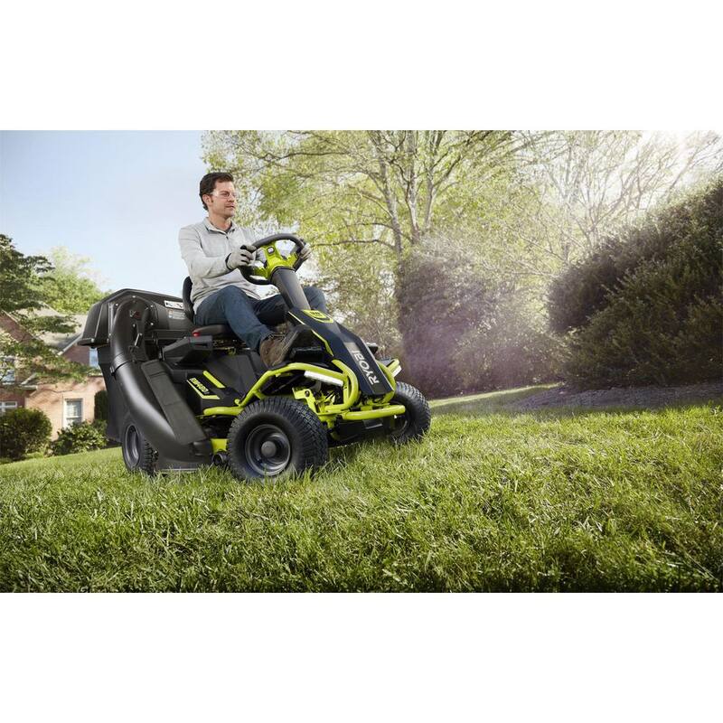 RYOBI Bagger for RYOBI 48V 38 in. Riding Lawn Mowers - ACRM011