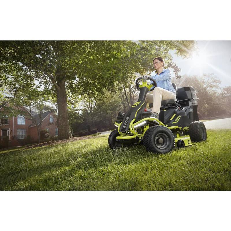 RYOBI Bagger for RYOBI 48V 38 in. Riding Lawn Mowers - ACRM011