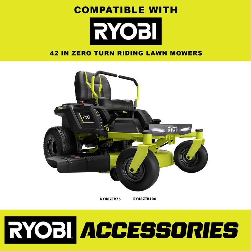 RYOBI Bagger for RYOBI 48V 42 in. Zero Turn Riding Lawn Mowers - ACRM015
