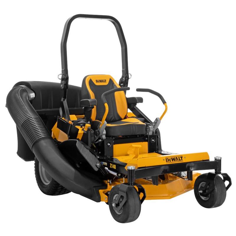 DEWALT Original Equipment 48 in. Triple Bagger for Z100 and Z200 Series Commercial Zero Turn Mowers (2021 and After) - DXGXA70003