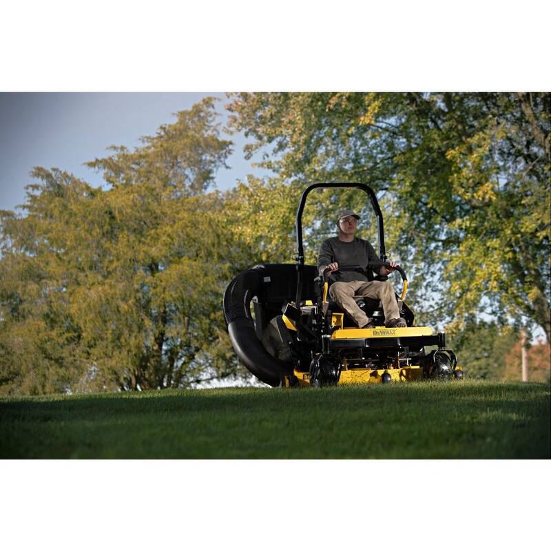 DEWALT Original Equipment 48 in. Triple Bagger for Z100 and Z200 Series Commercial Zero Turn Mowers (2021 and After) - DXGXA70003