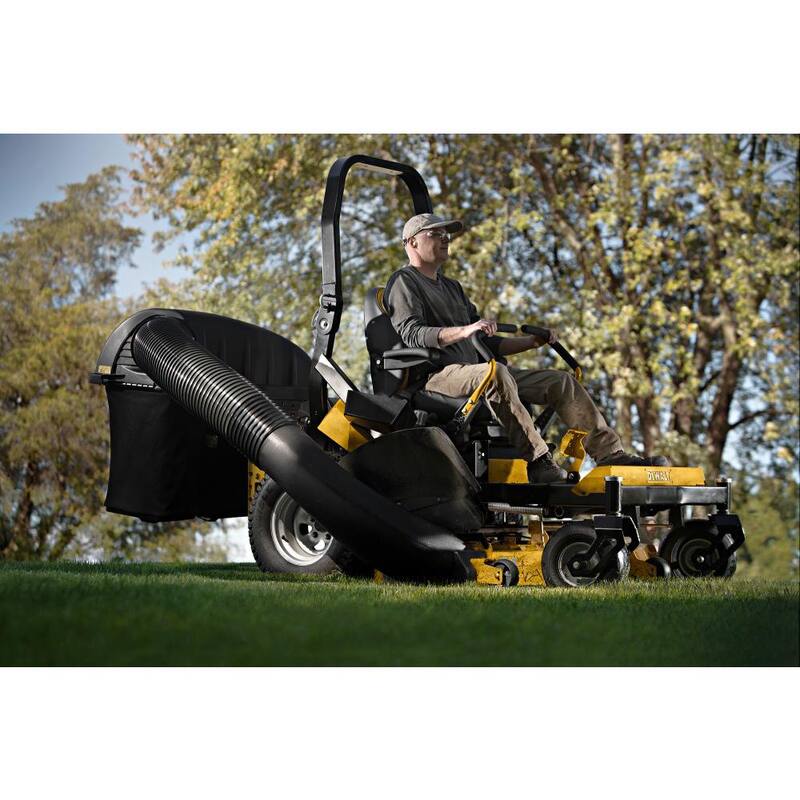 DEWALT Original Equipment 48 in. Triple Bagger for Z100 and Z200 Series Commercial Zero Turn Mowers (2021 and After) - DXGXA70003
