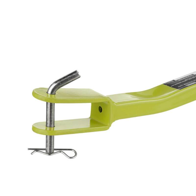 RYOBI 500 lb. 7.5 cu. ft. Tow-Behind Utility Dump Cart with Universal Hitch for Riding Mower, Lawn Tractor & Zero Turn Mower - ACRM025