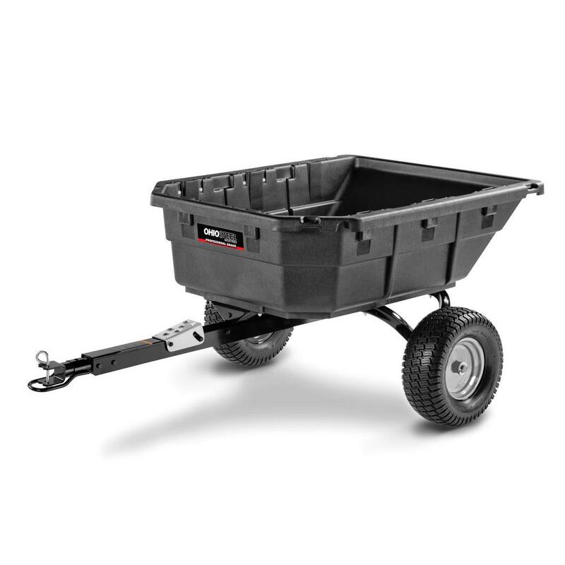 Ohio Steel 15 cu. ft. 1250 lbs. Professional Grade Swivel Dump Cart - 4048P-HYB