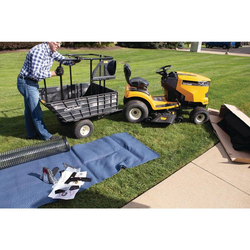 Cub Cadet 50 in. and 54 in. Leaf Collection System Compatible with XT1 and XT2 Enduro Series Lawn Tractors (Cart Sold Separately) - 19A30044100