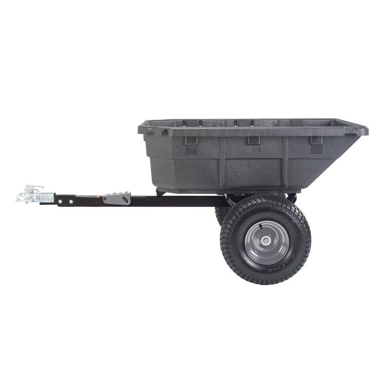 Ohio Steel 15 cu. ft. 1250 lb. Capacity Poly Swivel ATV Cart - 4048PS-ATV