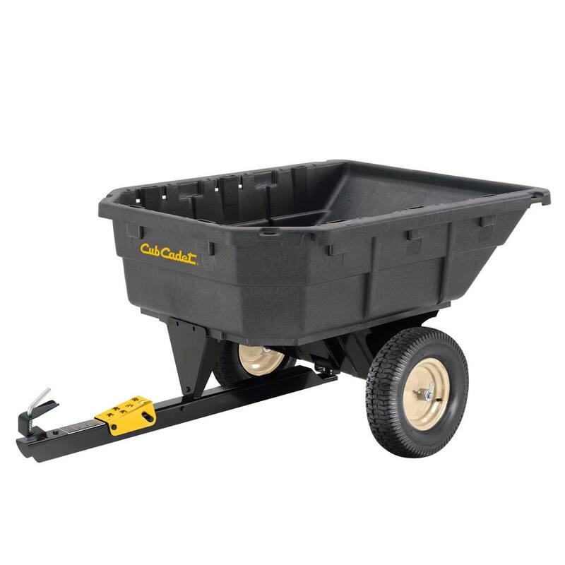 Cub Cadet 15 cu. ft. Poly Swivel Dump Cart - CC-1000PS
