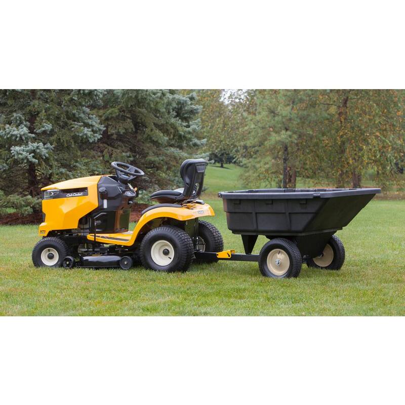 Cub Cadet 15 cu. ft. Poly Swivel Dump Cart - CC-1000PS