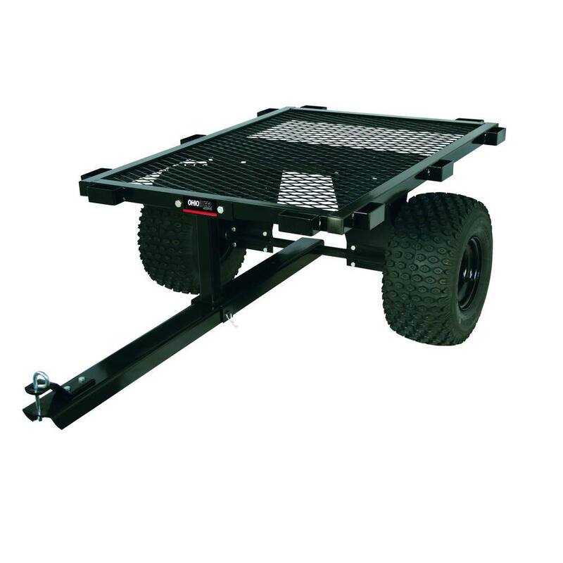 Ohio Steel 1000 lb. Capacity Steel Flatbed ATV Cart - FB-ATV
