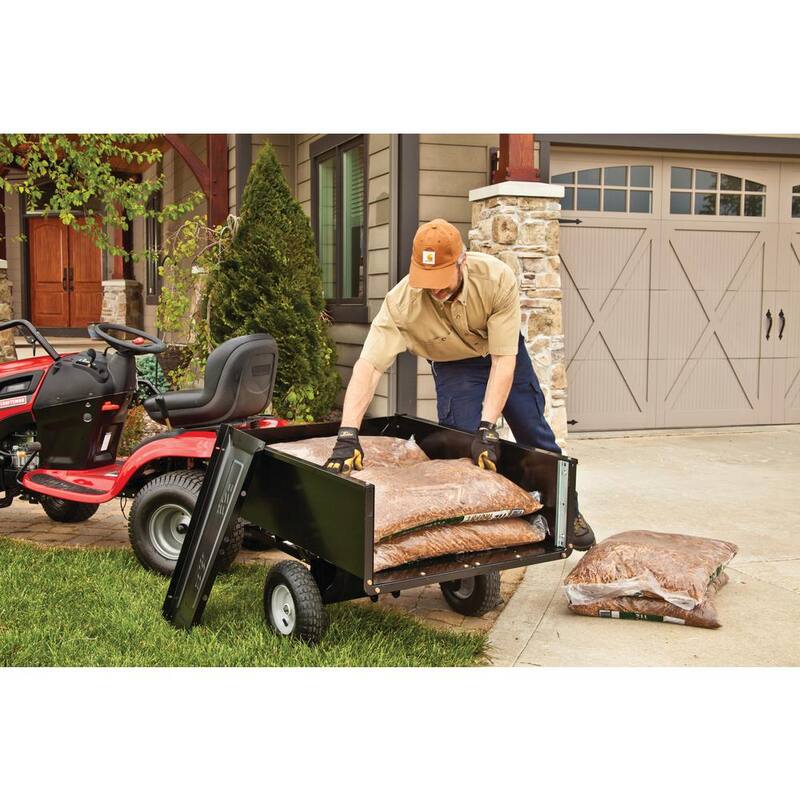 Agri-Fab 10 cu. ft. Steel Dump Cart - 45-0303