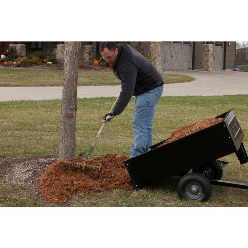 Agri-Fab 10 cu. ft. Steel Dump Cart - 45-0303