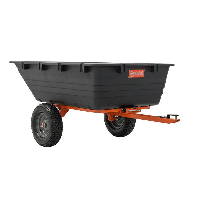 Agri-Fab 1000 lbs. Load Capacity Poly Tow Dump Cart - 45-0553
