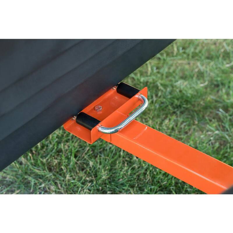 Agri-Fab 1000 lbs. Load Capacity Poly Tow Dump Cart - 45-0553