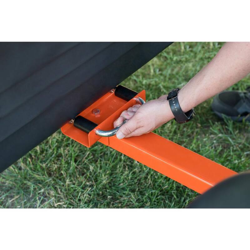 Agri-Fab 1000 lbs. Load Capacity Poly Tow Dump Cart - 45-0553