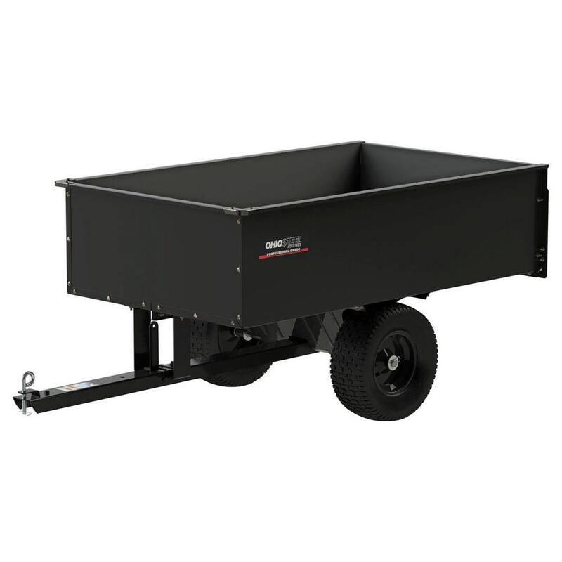 Ohio Steel 20 cu. ft. 1500 lb. Steel Dump Cart - 3460HKD