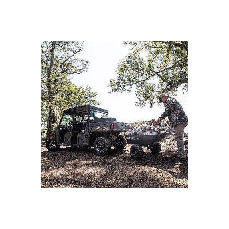 OXCART ATV-Grade Pursuit Ambush 15 cu. ft. to 17 cu ft. Lift-Assist and Swivel Dump Cart w Terrain MAG Tires - GTMXC3L218U