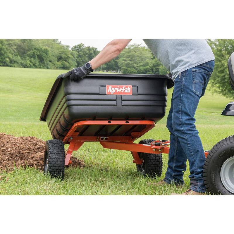 Agri-Fab 12 cu. ft. Poly Dump Cart - 45-0552