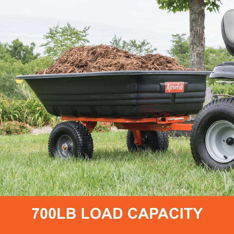 Agri-Fab 12 cu. ft. Poly Dump Cart - 45-0552