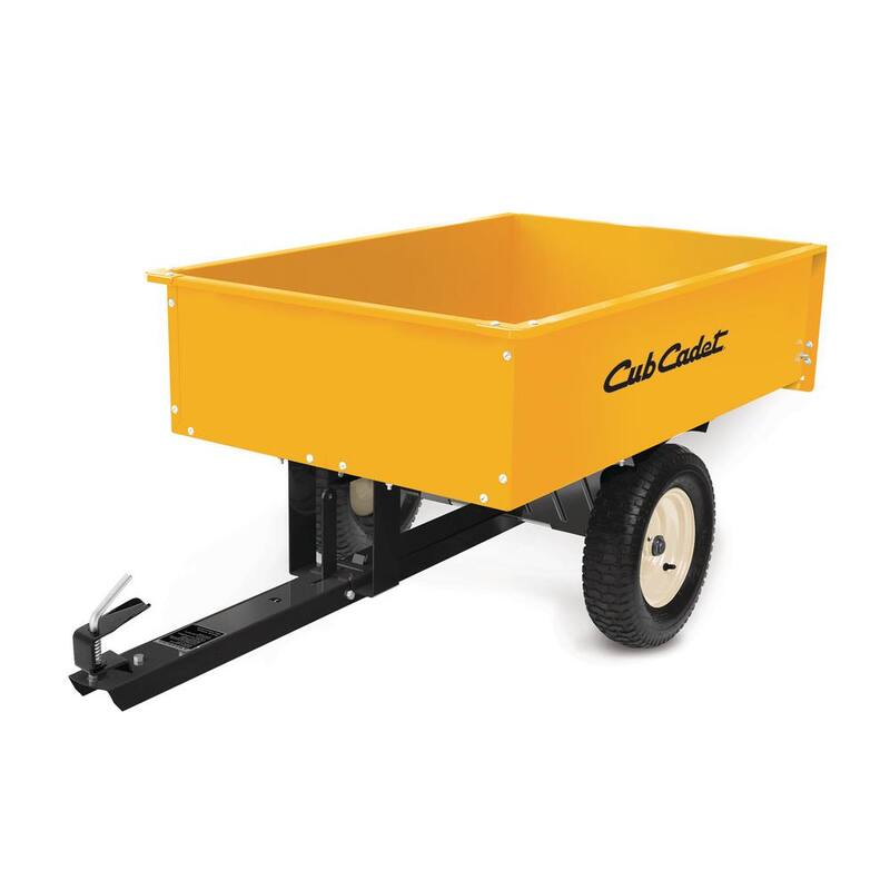 Cub Cadet 12 cu. ft. 1000 lbs. Capacity Steel Dump Cart - CC-3048HKD