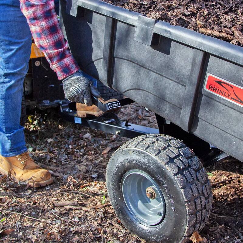 Brinly-Hardy The Roger 180-Degree Full Dump Kit for Brinly-Hardy 10 cu. ft. Poly Carts - FDK-10BH