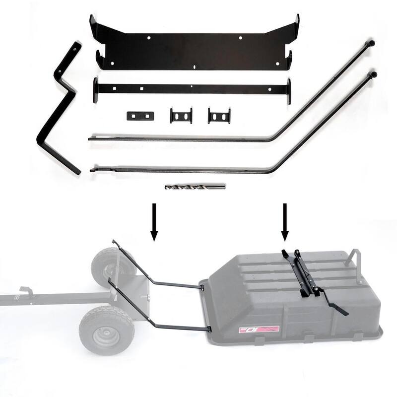 Brinly-Hardy The Roger 180-Degree Full Dump Kit for Brinly-Hardy 10 cu. ft. Poly Carts - FDK-10BH