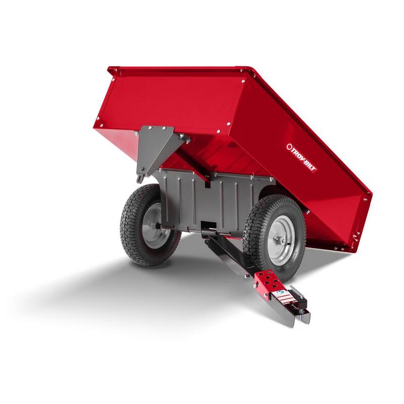 Troy-Bilt 12 cu. ft. Steel Swivel Dump Cart - TB-3048SS