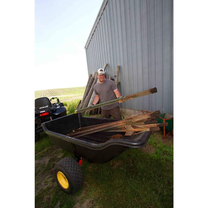 Polar Trailer HD 1500 22 cu. ft. Poly Dump Trailer - 8233