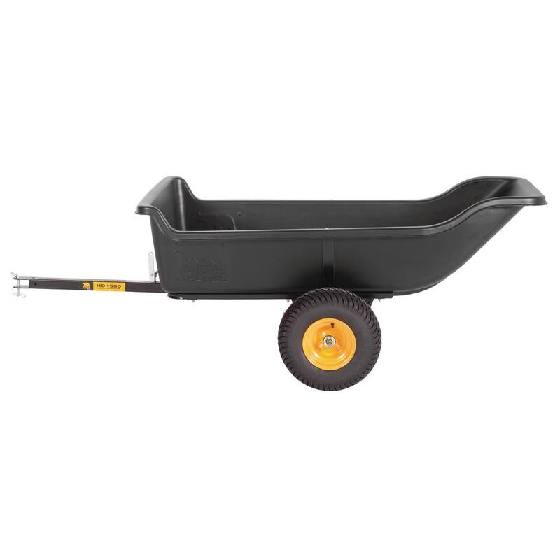 Polar Trailer HD 1500 22 cu. ft. Poly Dump Trailer - 8233