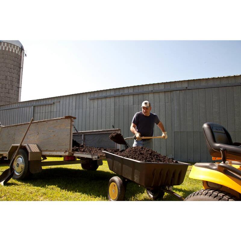 Polar Trailer LG7 600 lb. Poly Dump Trailer - 9393