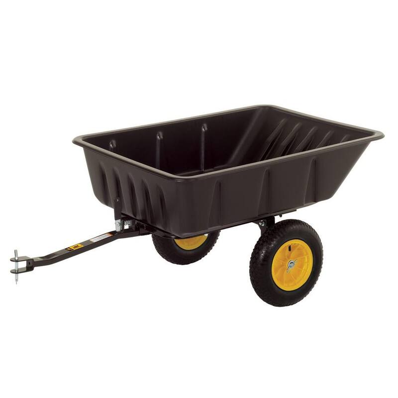 Polar Trailer LG7 600 lb. Poly Dump Trailer - 9393