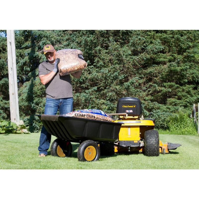 Polar Trailer LG7 600 lb. Poly Dump Trailer - 9393