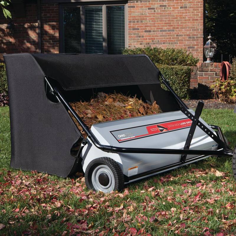 Ohio Steel Professional Grade 50 in. 26 cu. ft. Extra Wide Lawn Sweeper - 50SWP26