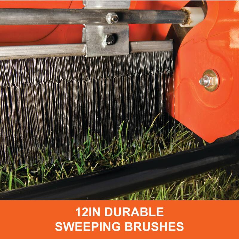 Agri-Fab 44 in. 25 cu. ft. Tow-Behind Lawn Sweeper - 45-0492