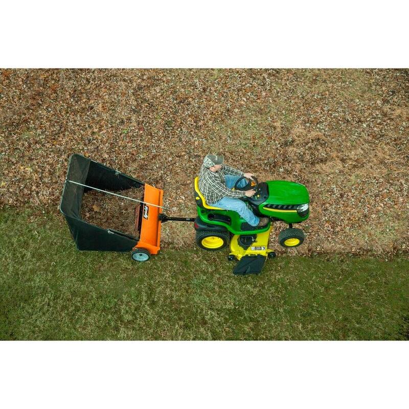 Agri-Fab 44 in. 25 cu. ft. Tow-Behind Lawn Sweeper - 45-0492