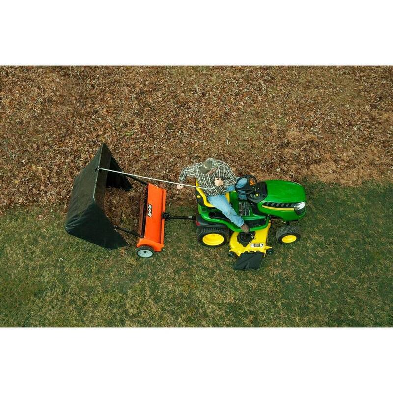 Agri-Fab 44 in. 25 cu. ft. Tow-Behind Lawn Sweeper - 45-0492