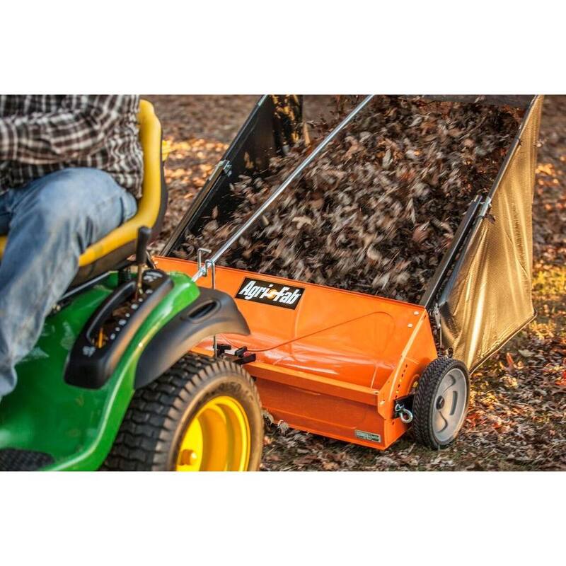 Agri-Fab 44 in. 25 cu. ft. Tow-Behind Lawn Sweeper - 45-0492