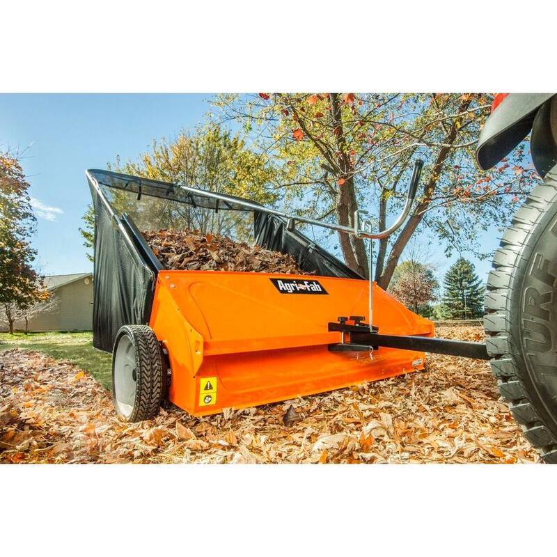 Agri-Fab 44 in. 25 cu. ft. Tow-Behind Lawn Sweeper - 45-0492