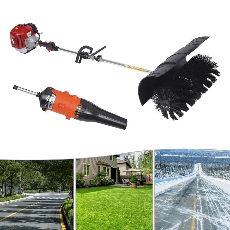 YIYIBYUS 2.3 HP Powerful Handheld Cleaning Sweeper Power Lawn Sweeper - OT-MLLCR-846