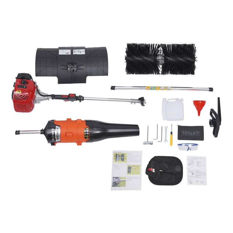 YIYIBYUS 2.3 HP Powerful Handheld Cleaning Sweeper Power Lawn Sweeper - OT-MLLCR-846